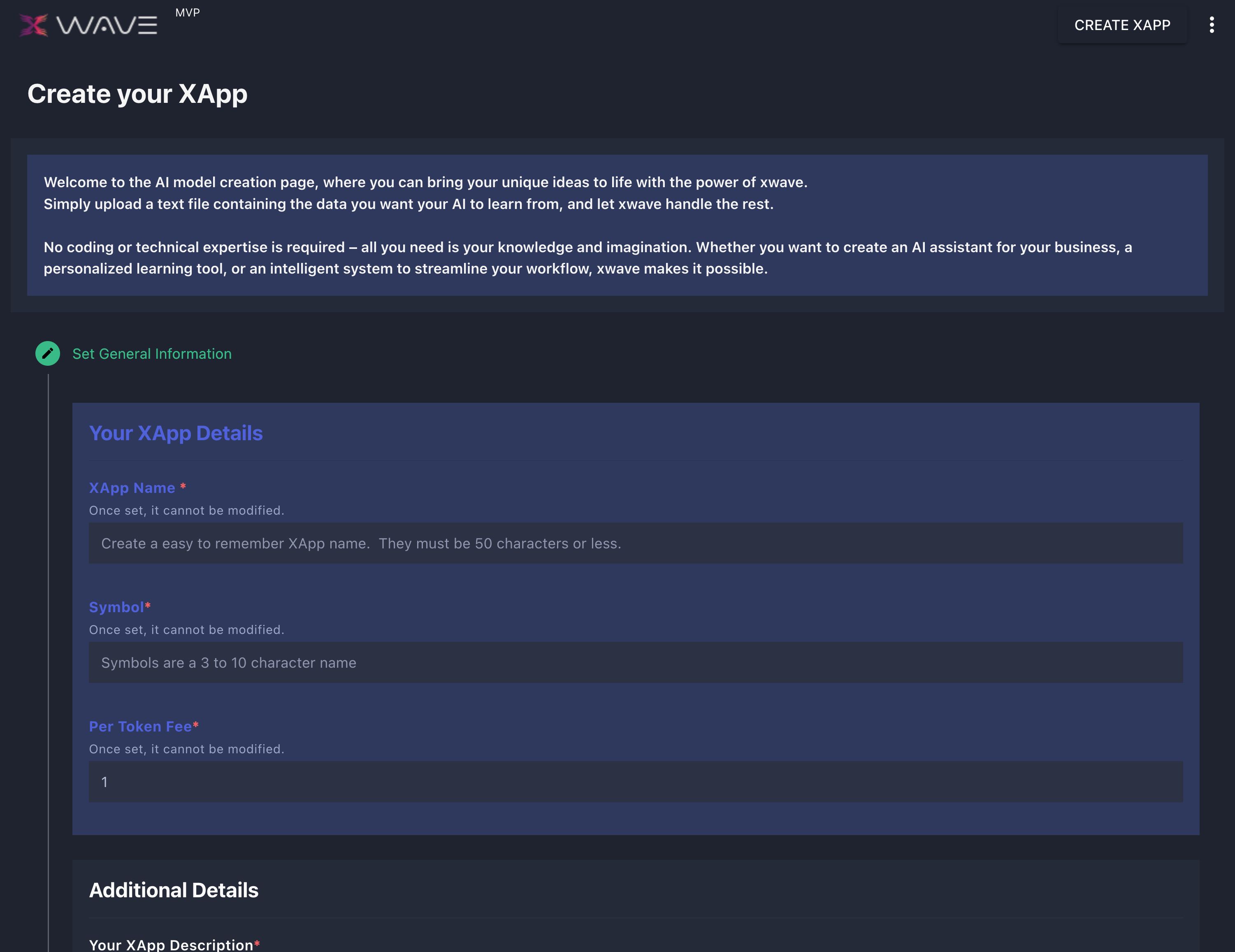 xwave_xapp_creation